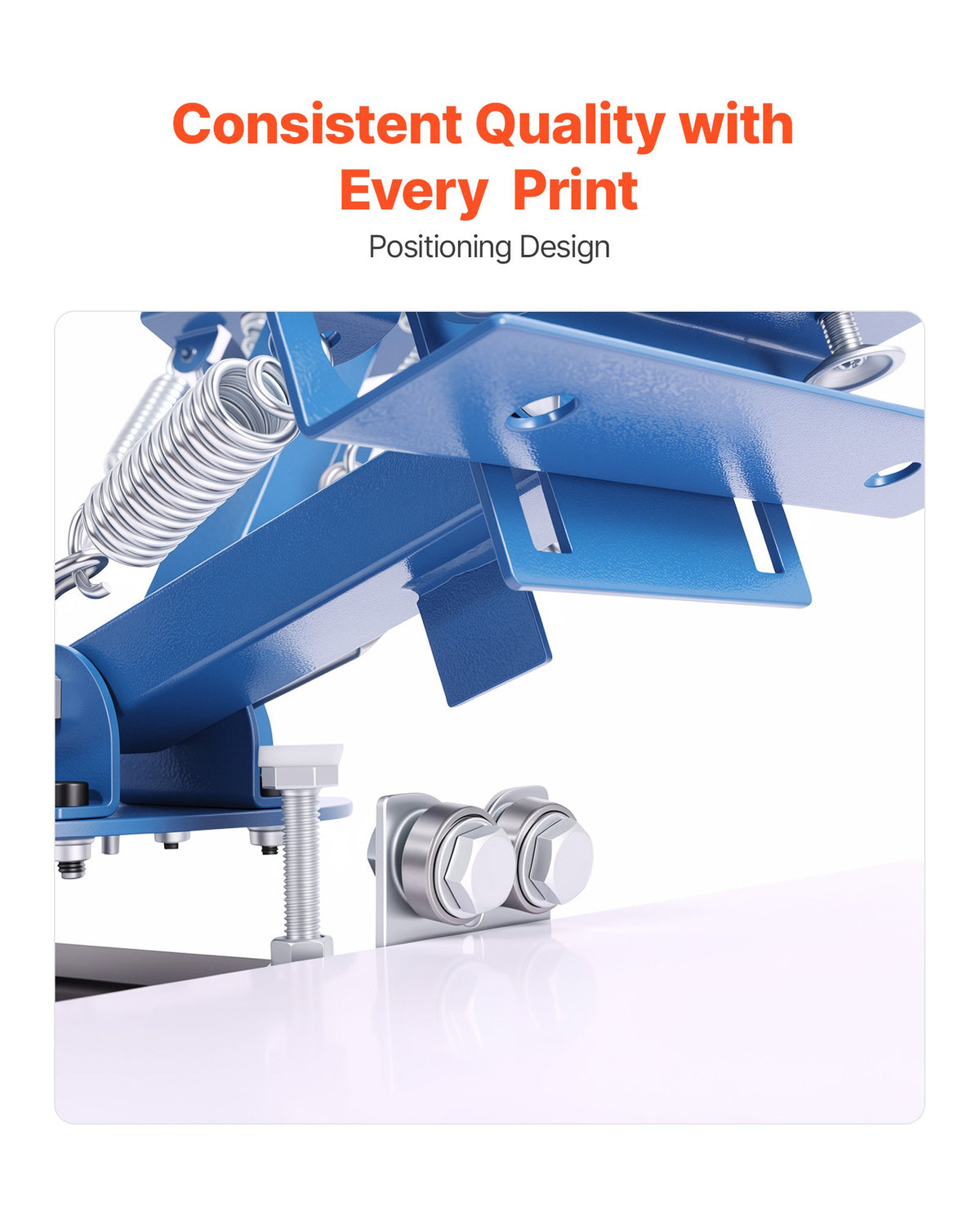 Screen Printing Machine 4 Color 4 Station Silk Screen Printing Press, 540 x 450 mm, 360° Rotatable, Accurate Positioning, Powder-Coated Carbon Steel, for T-shirt DIY, Home and Commercial
