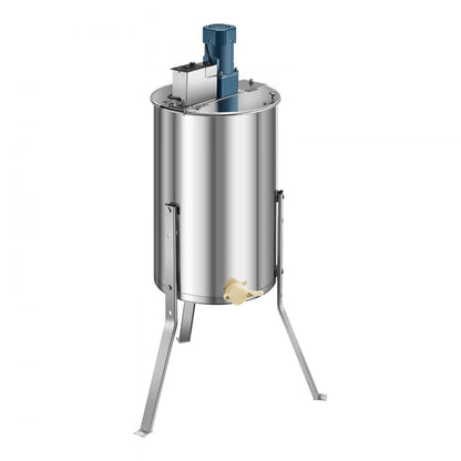 VEVOR Electric Honey Extractor 3 Frame Honey Spinner Beekeeping Stainless Steel