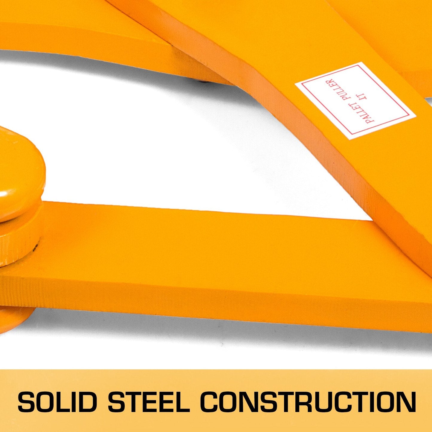 Steel Scissor Pallet Puller Clamp, 1 Ton Capacity, High Visibility, 41 cm Length