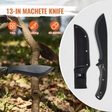 Outdoor Knife & Axe Combo: Durable, Multi-Functional Camping Tools with Sheaths
