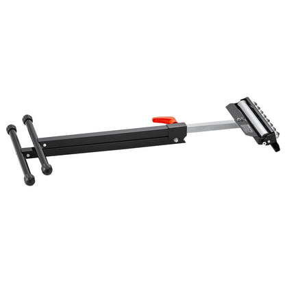 Roller Stand, 136 kg Load Capacity, 680-1079.5 mm Adjustable Height, Folding Heavy Duty with Polished Multi-directional Roller Head, for Table Saw Outfeed Woodworking Extension Support