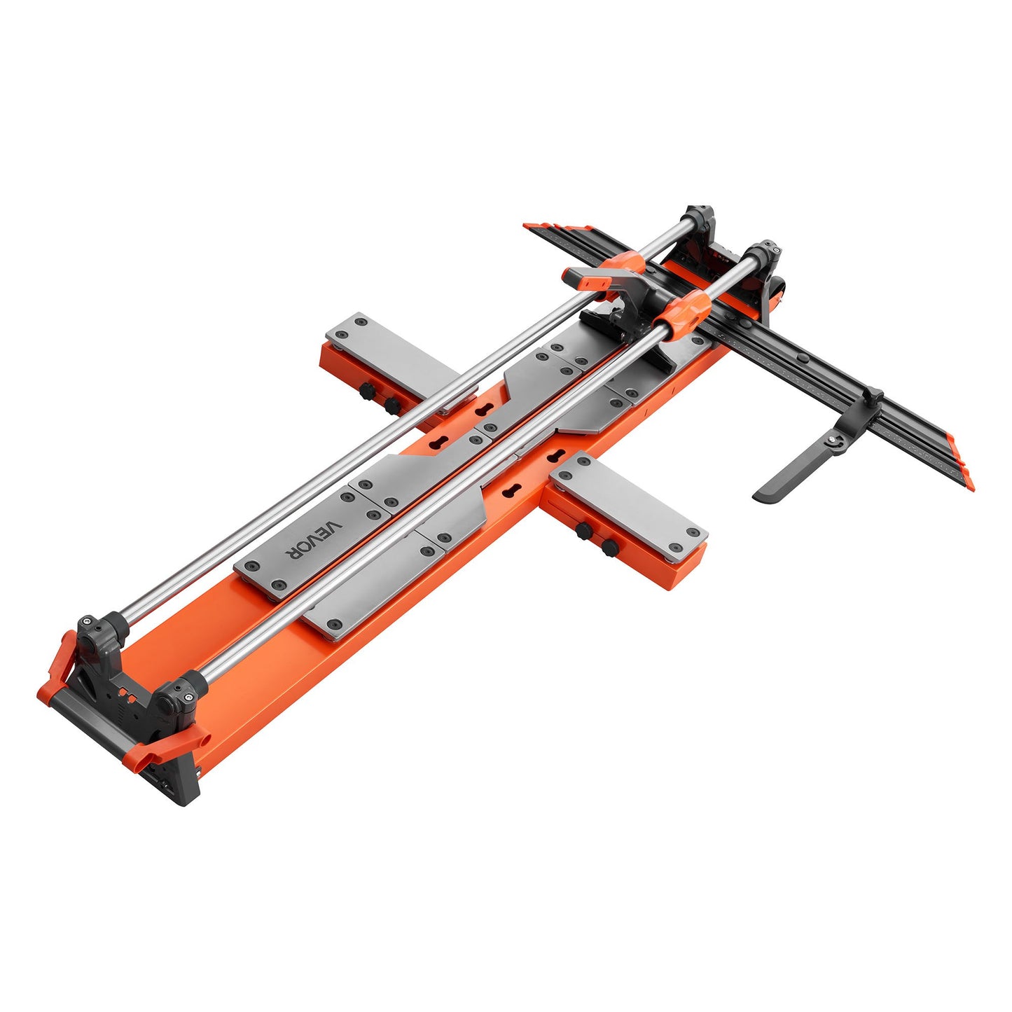 1200 mm Manual Tile Cutter, Upgraded Sliding Head Cutting Tool with Spring-Loaded Base, Angle Fence, Tungsten Carbide Cutting Wheel, Alignment Guide, for DIY Pros, Ceramic, Floor & Wall Tiles