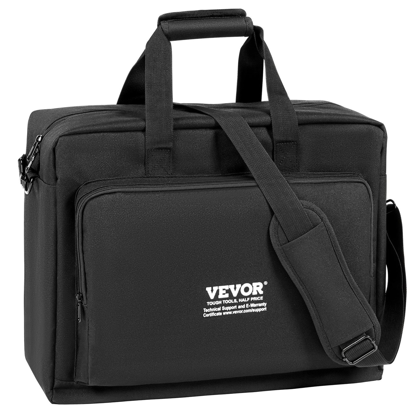 VEVOR Padded DJ Mixer Gig Bag, 1200D Oxford Fabric, DJ Gear Carry Bag with a Storage