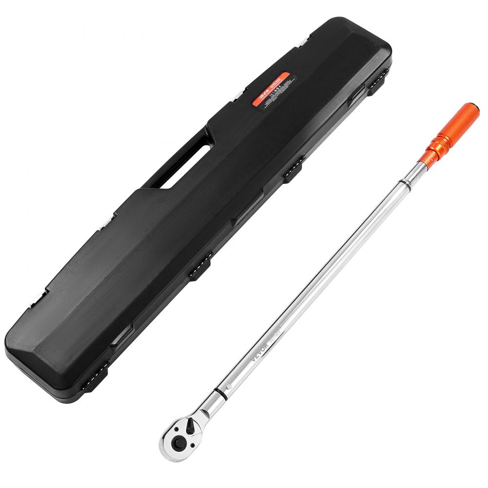 Click Torque Wrench 3/4Inch Drive 100-600 lbf-ft/136-814N.m Dual-direction