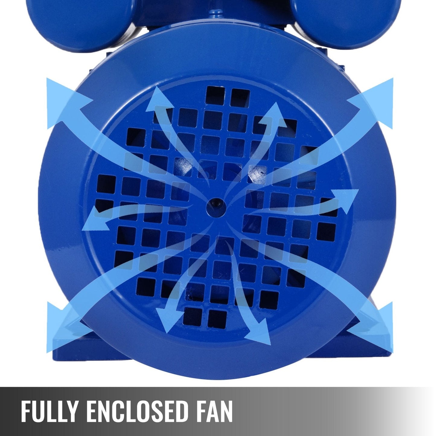0.75kW 4-Pole Single Phase Electric Motor, 240V, 1420 RPM, Reversible, IP55