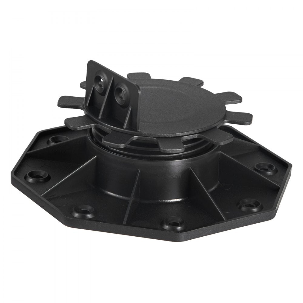12 Pcs Adjustable Deck Support Pedestal Deck Foundation Base 1.18-2.36 in