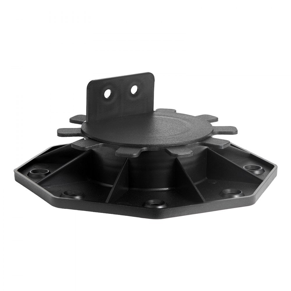 12 Pcs Adjustable Deck Support Pedestal Deck Foundation Base 1.18-2.36 in