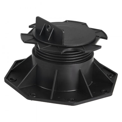 VEVOR 12 Pcs Adjustable Deck Support Pedestal Deck Foundation Base 2.36-5.31 in