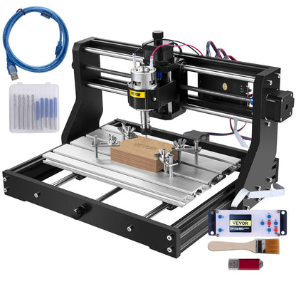 VEVOR CNC 3018 Pro CNC 3018 300×180×45 mm CNC Machine GRBL Control Mini Engraver
