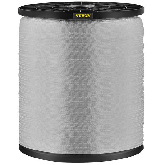 VEVOR 6000Lbs Polyester Pull Tape, 528\' x 1\" Flat Tape for Wire & Cable Conduit