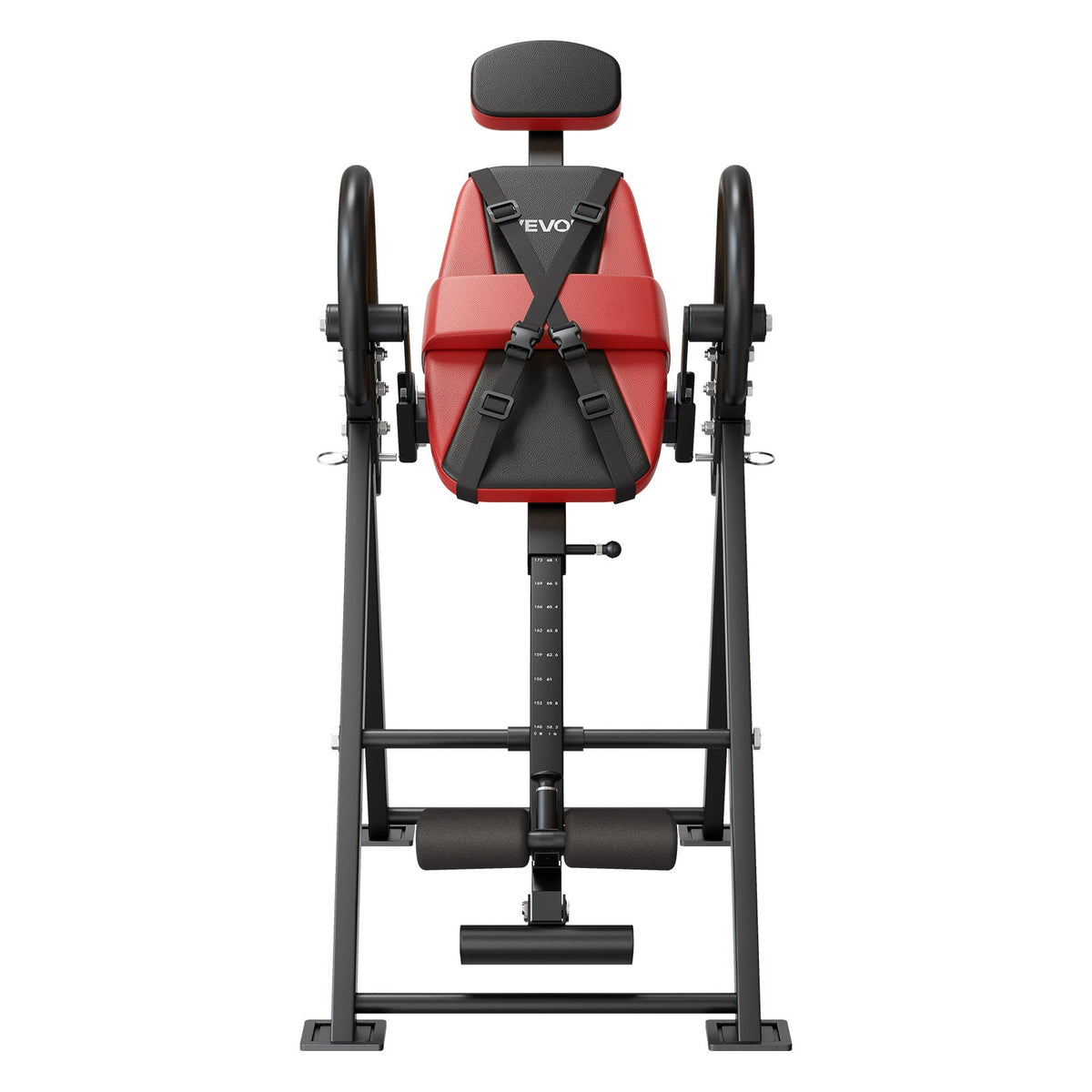 Inversion Table, 136 kg Capacity Heavy Duty Inverted Table, Back Inverter Stretcher with Dual-Roller Locking, Decompression Tables for Shoulders, Neck, Back, Multi-Angle Adjustable Tether Strap