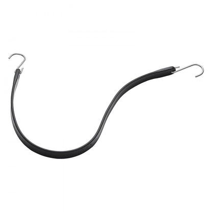 VEVOR 10 Pcs Flat Bungee Cord Set 20 mm Heavy Duty Bungee Straps with S-Hook
