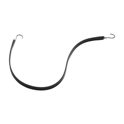 10 Piece Flat Bungee Cord, 20 mm Heavy Duty Bungee Straps with Steel S-Hooks, 36" Elastic Bungee Rope for Cargo, Tarps, 