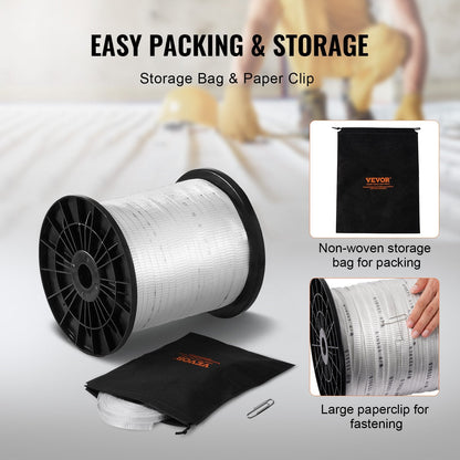 Polyester Pull Tape, 1.9 cm x 641 m, 1134 kgf, for Cable Pulling and More