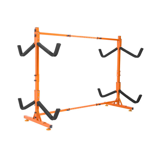 VEVOR Freestanding Kayak Storage Rack, Kayak Stand for 4 Kayak Canoe Paddleboard,