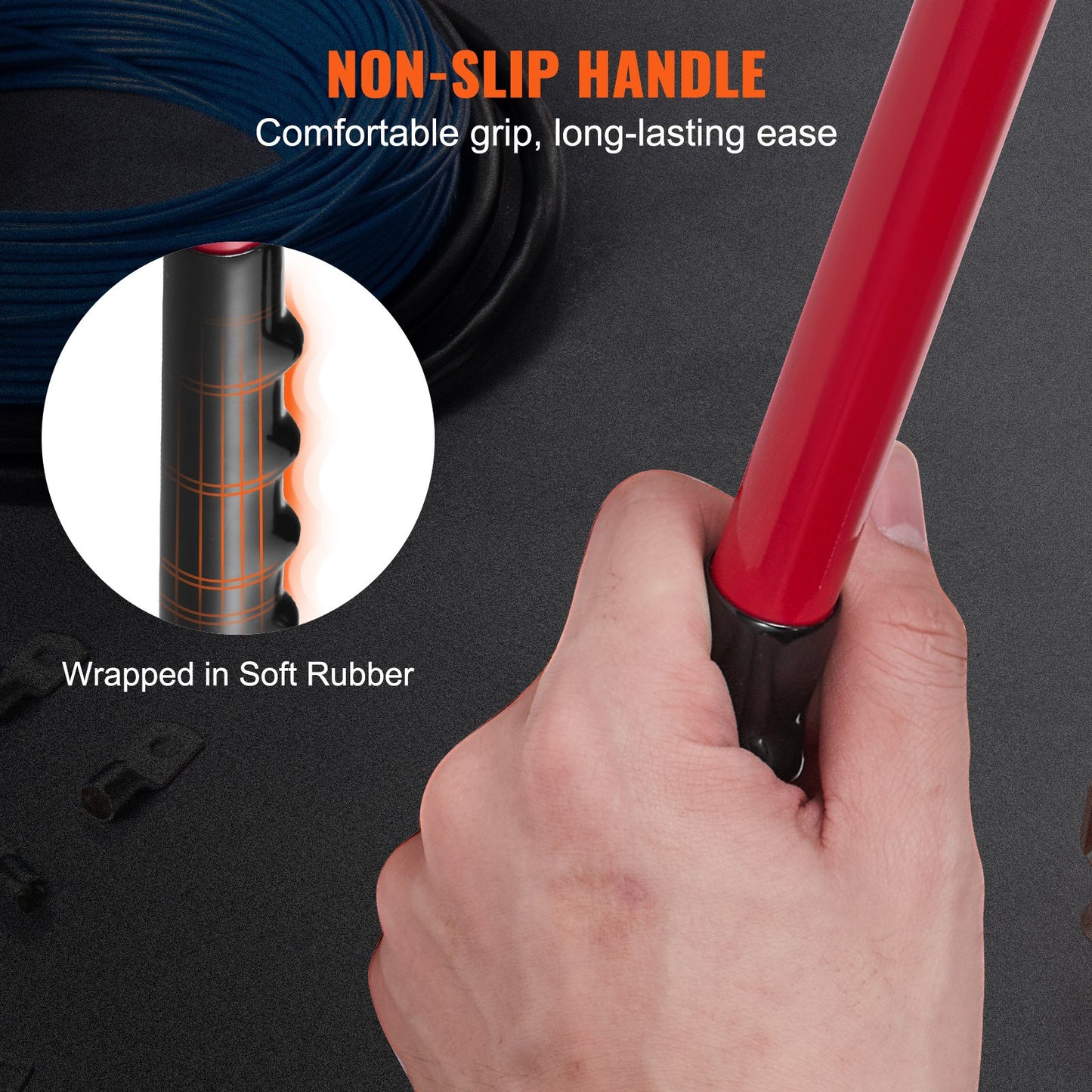 VEVOR Battery Cable Lug Crimping Tool, 10-1/0AWG Aluminum Terminal Battery Lug Crimper,