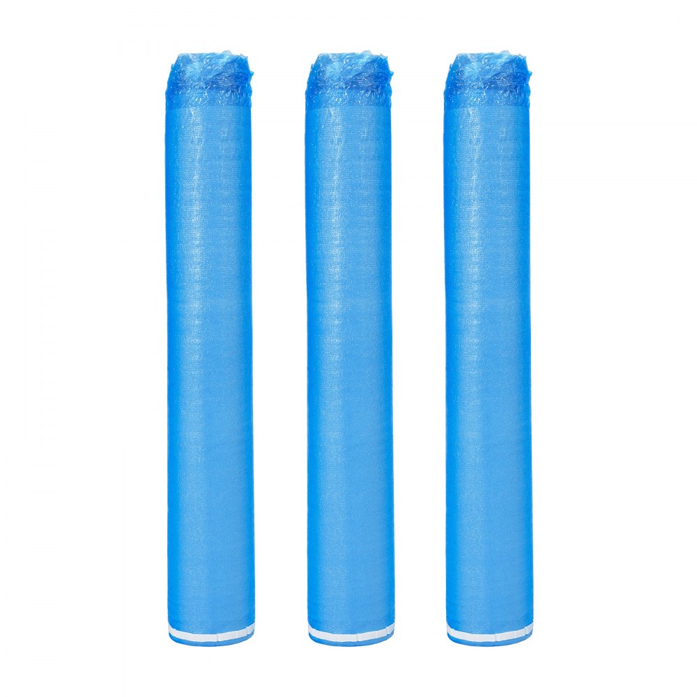Floor Underlayment 27.9 m² 3mm 3-in-1 Vapor Barrier for Laminate Blue