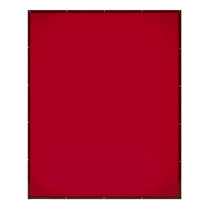 2PCS Welding Curtains, 1.74 x 2.34m Welding Screen Curtain, Flame-Resistant Vinyl Safety Protective Screen with 6-Level UV Protection & Hanging Holes, Portable for Workshop/Industrial Use, Red