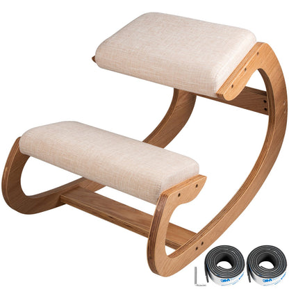 VEVOR Ergonomic Kneeling Chair Heavy Duty Better Posture Kneeling Stool Office Chair