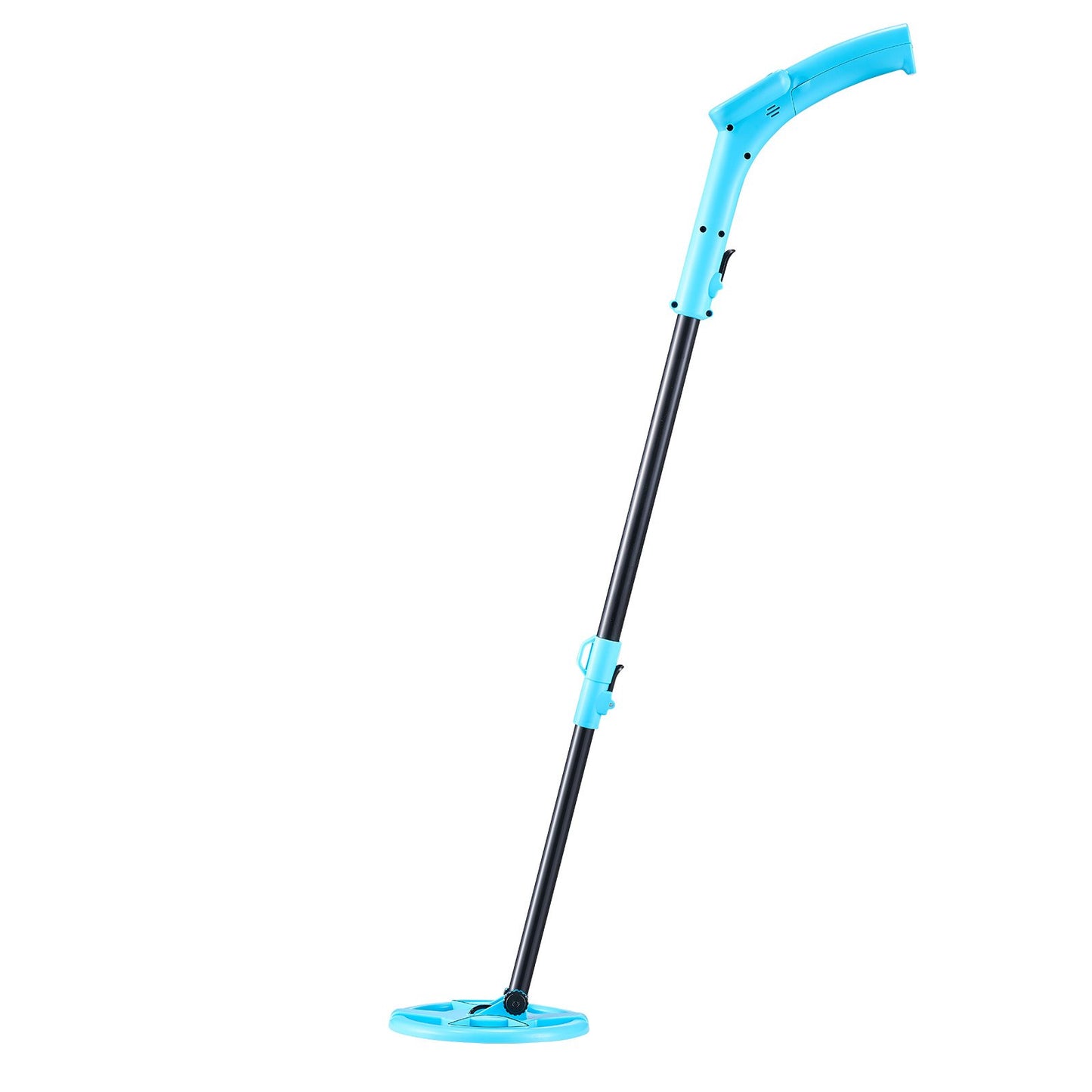 Metal Detector, 101.6 mm, Lightweight Metal Detector with LCD Display, 152.4 mm IP68 Waterproof Search Coil, Adjustable 650-930 mm Gold Detector, Easy to Use, for Detecting Gold Exploration