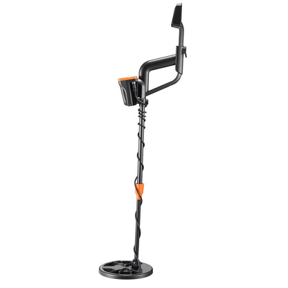 Metal Detector for Adults, 203.2 mm, Professional High Accuracy Gold Detector, IP68 Waterproof Search Coil with Display, Headphones, 3 Modes, Adjustable, for Detecting Gold Treasure Hunting