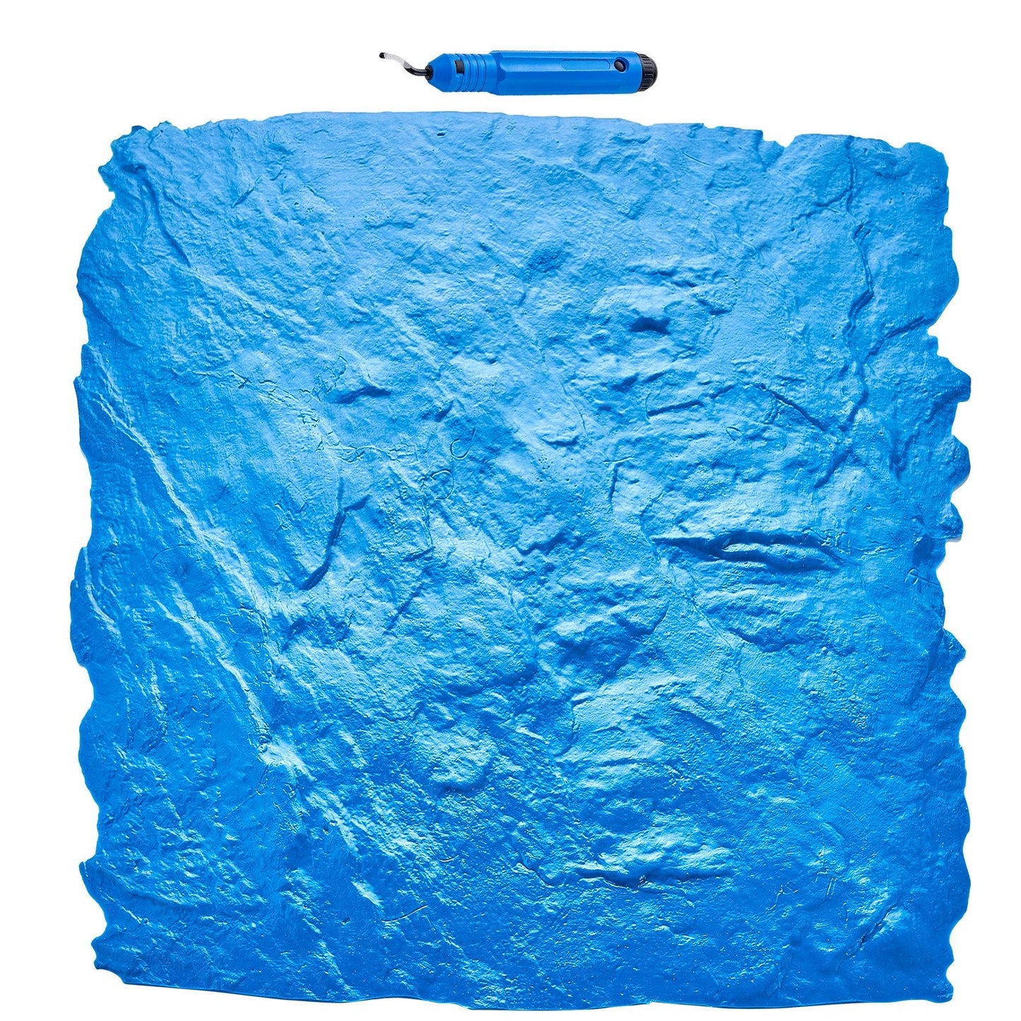 Polyurethane Slate Stone Texture Mat 0.6m x 0.6m, Durable and Easy to Use