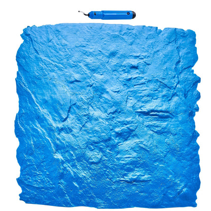 Polyurethane Slate Stone Texture Mat 0.6m x 0.6m, Durable and Easy to Use