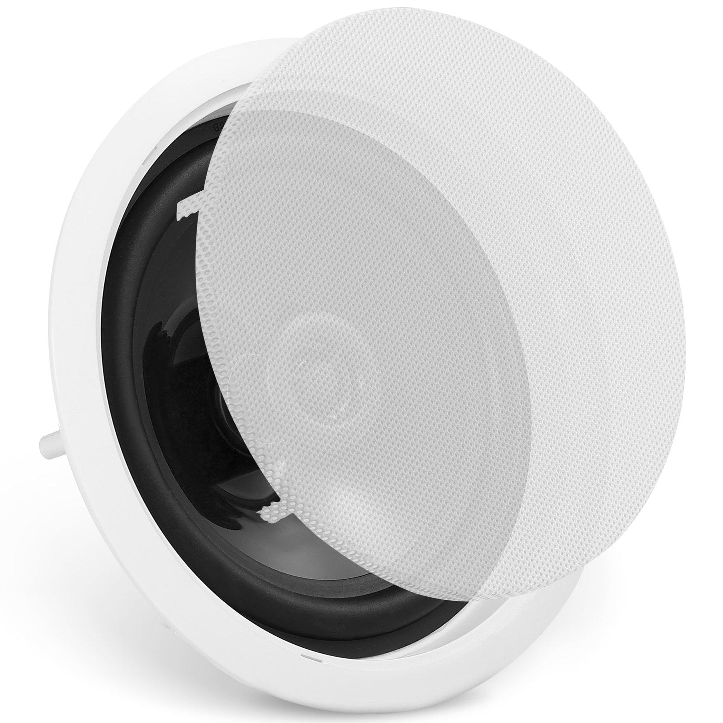 165 mm 150W Flush Mount Ceiling & Wall Speaker, Easy Install, Versatile Use