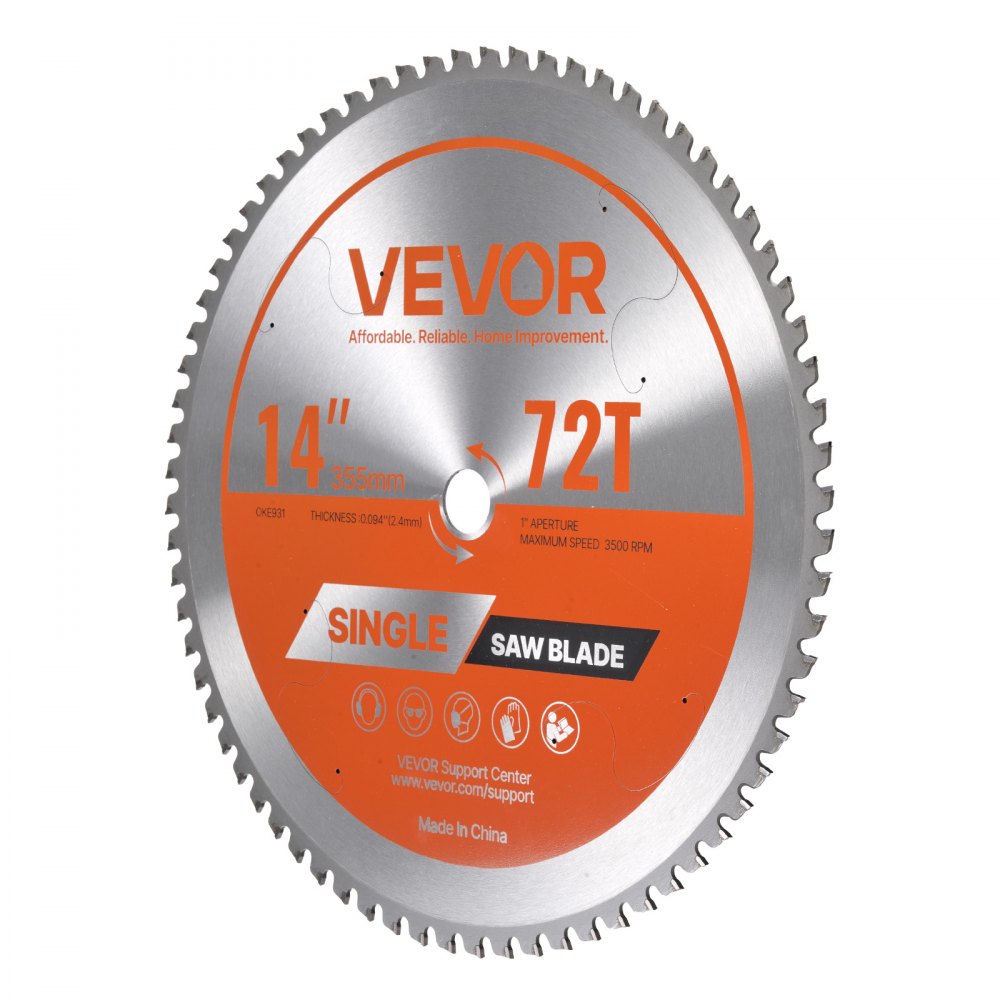 Circular Saw Blade Metal Cutting Blade for Circular Saw 355mm 72 Teeth