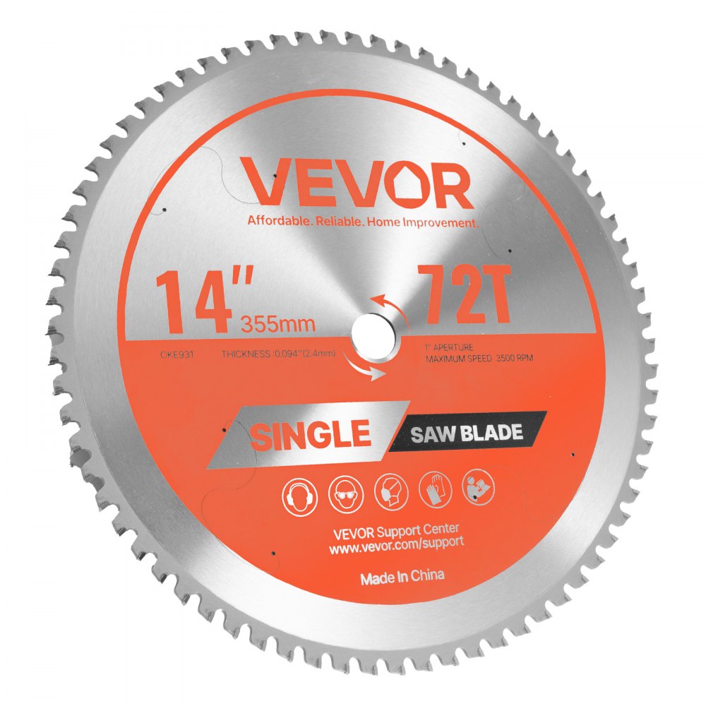 Circular Saw Blade Metal Cutting Blade for Circular Saw 355mm 72 Teeth