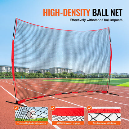 Portable Sports Barrier Net, 5x3m with Carry Bag for Training and Practice