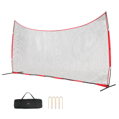 Portable 6x3m Sports Barrier Net for Training - Baseball, Soccer, Lacrosse