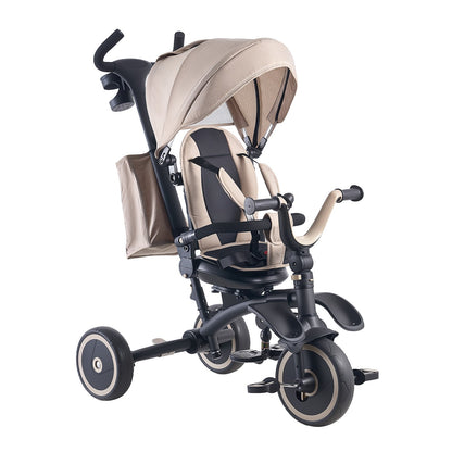 Toddler Tricycle & Stroller for 18 Months to 5 Year Old, 7-in-1 Kids Trike with Parent Push Handle, Canopy, Rotating Seat and Storage, Tricycle for Toddlers, Birthday Toy for Boys and Girls