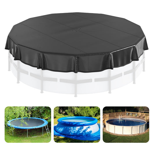 VEVOR 5.49m Round Pool Cover, Solar Covers for Above Ground Pools, Safety Pool Cover