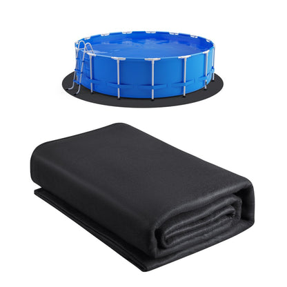 18ft Round Pool Liner Pad for Above Ground Pools Heavy Duty Pool Mat