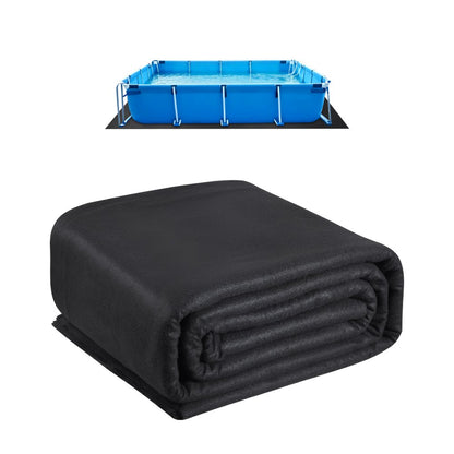 16x32ft Rectangle Pool Liner Pad Heavy Duty Pool Mat Prevent Punctures