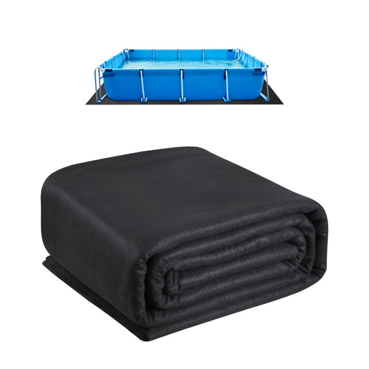 16x32ft Rectangle Pool Liner Pad Heavy Duty Pool Mat Prevent Punctures