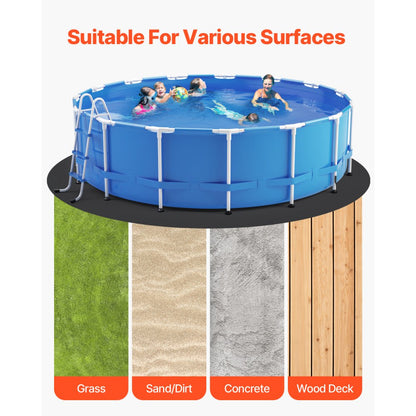 21ft Round Pool Liner Pad for Above Ground Pools Heavy Duty Pool Mat