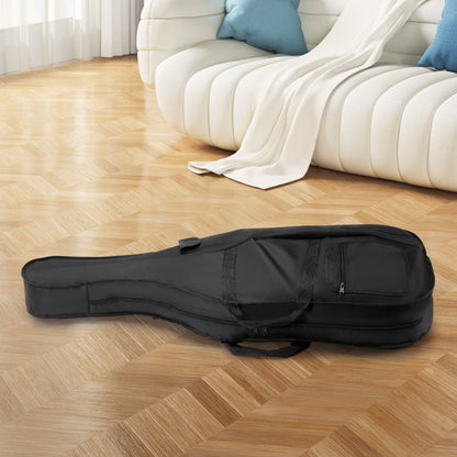 4/4 Full Size Cello Case, Nylon Waterproof, Lightweight Portable Travel Carrying Bag, with Reinforced Handle, Dual Shoul