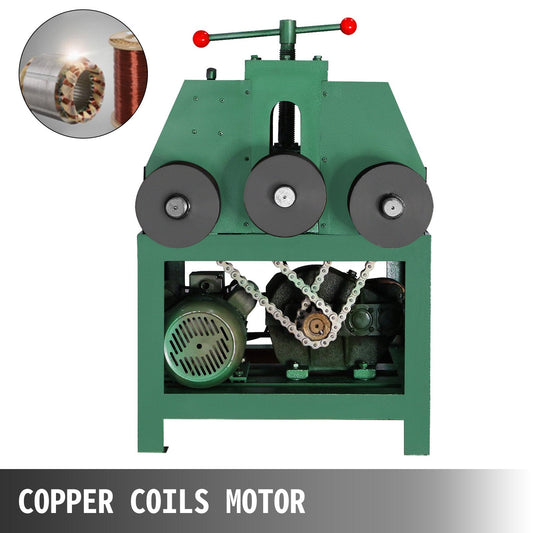 Electric Pipe Tube Bender with 9 Round & 8 Square Die Set, 1500W, 234kg