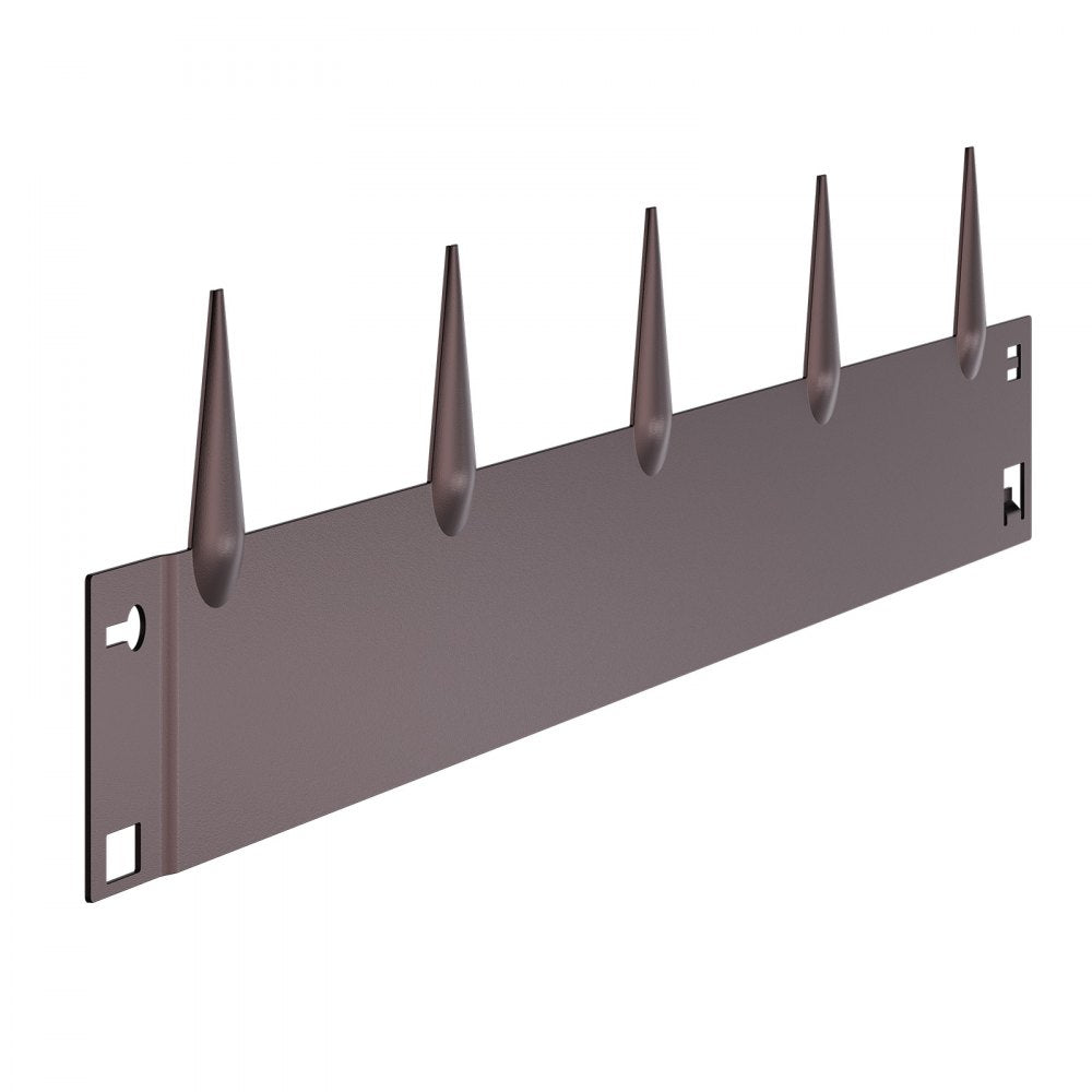 Steel Landscape Edging 5 Packs 39 x 4in Rust-Resistant for Yard Brown