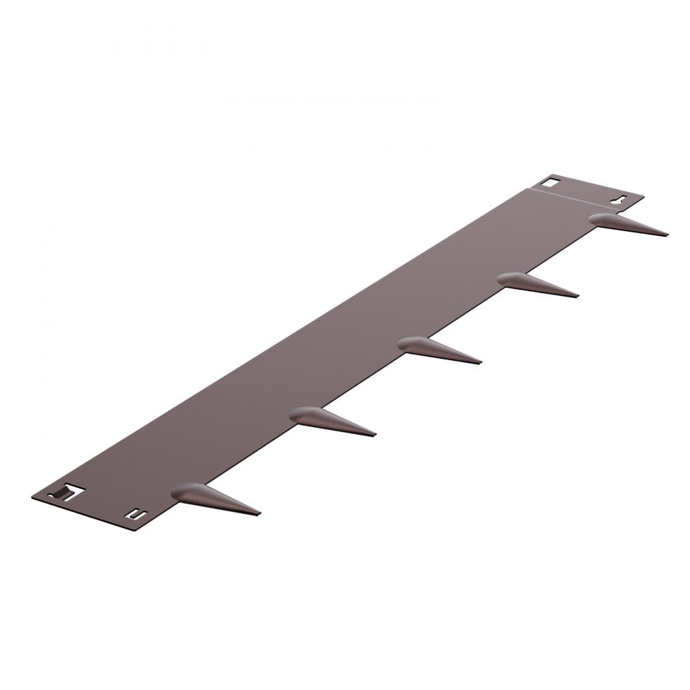 VEVOR Steel Landscape Edging 5 Packs 39 x 5in Rust-Resistant for Yard Brown