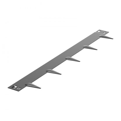 Steel Landscape Edging 5 Packs 39 x 3in Rust-Resistant for Yard Dark Gray