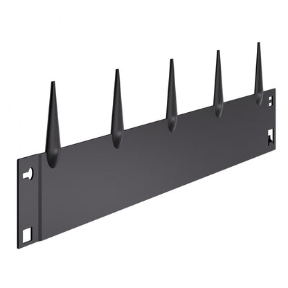 Steel Landscape Edging 5 Packs 39 x 4in Rust-Resistant for Yard Black