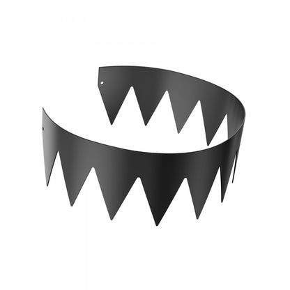 Steel Landscape Edging 6 Packs 40 x 6in Rust-Resistant for Yard Black