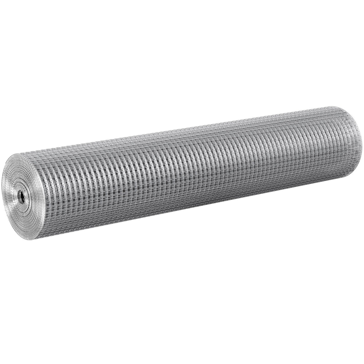 Hardware Cloth 12.7 mm 915 mm x 15.24 m 19 Gauge Chicken Wire Fence, Hot-Dip Galvanized After Welding Metal Wire Mesh Roll, Garden Plant Welded Fencing Roll Supports Poultry Netting Cage Fence