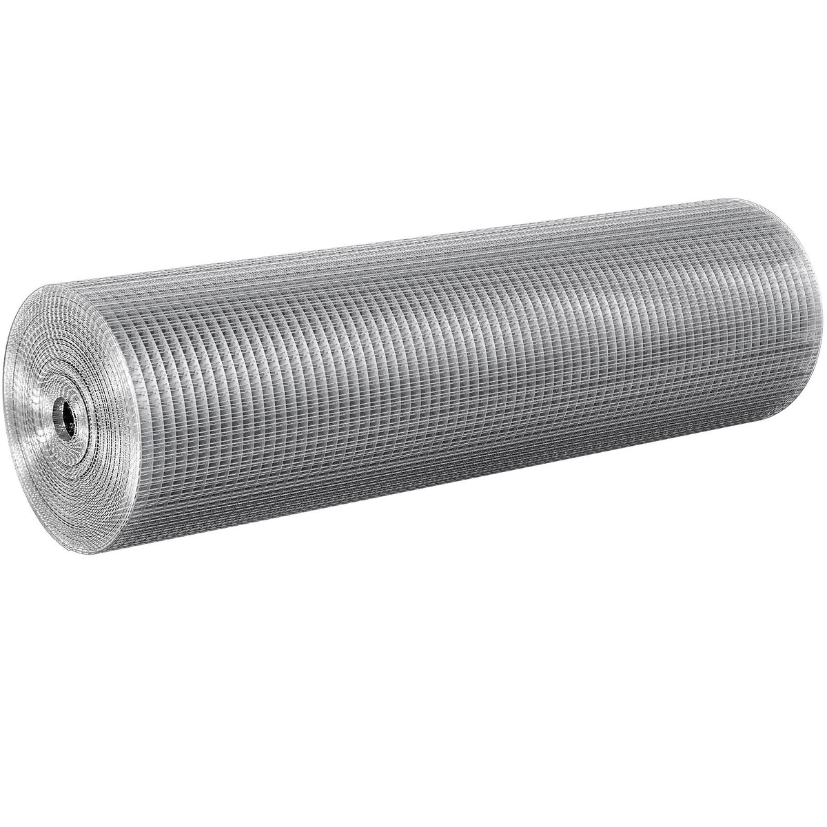Hardware Cloth 12.7 mm 915 mm x 30.48 m 19 Gauge Chicken Wire Fence, Hot-Dip Galvanized After Welding Metal Wire Mesh Roll, Garden Plant Welded Fencing Roll Supports Poultry Netting Cage Fence