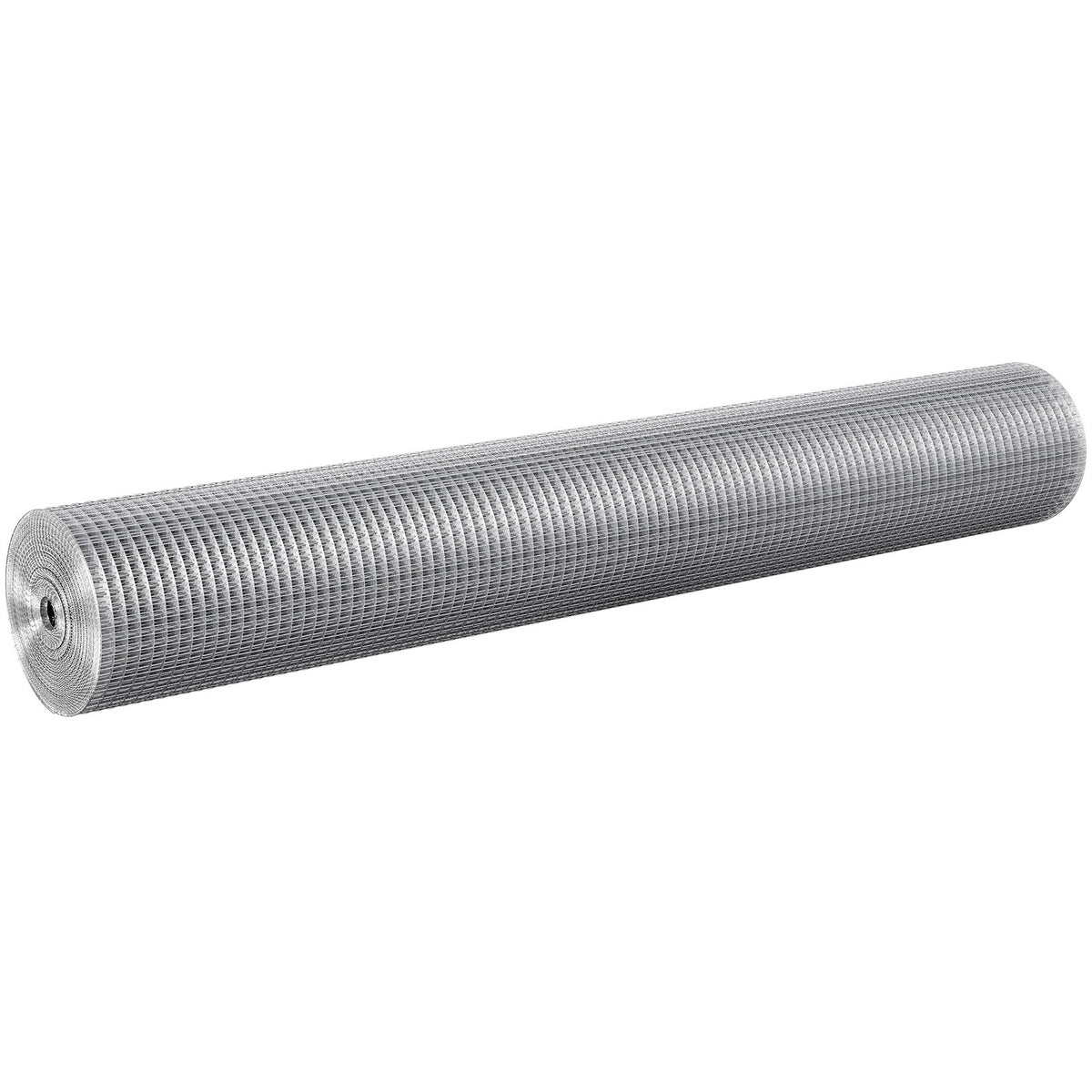 Hardware Cloth 12.7 mm 1220 mm x 15.24 m 19 Gauge Chicken Wire Fence, Hot-Dip Galvanized After Welding Metal Wire Mesh Roll, Garden Plant Welded Fencing Roll Supports Poultry Netting Cage Fence