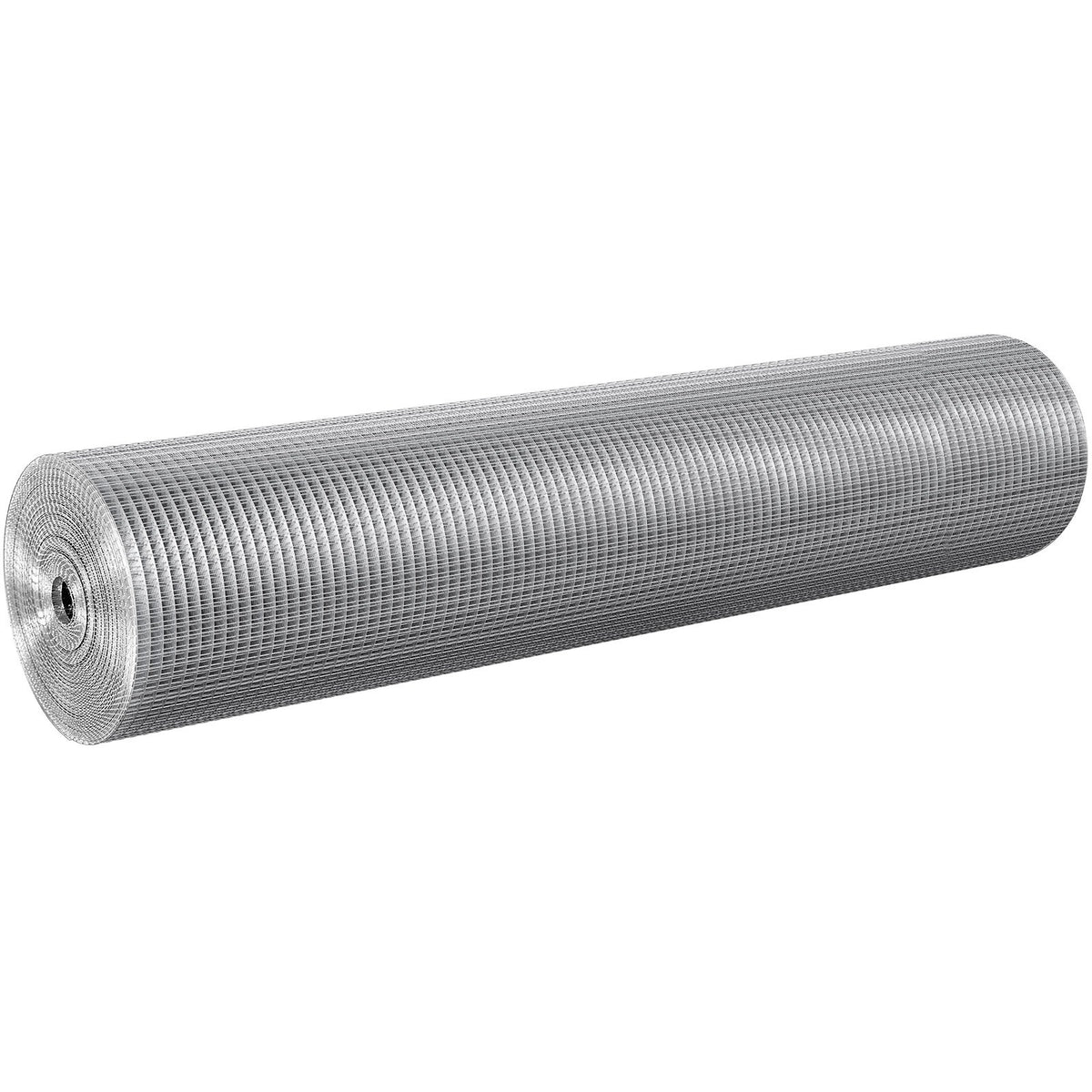 Hardware Cloth 12.7 mm 1220 mm x 30.48 m 19 Gauge Chicken Wire Fence, Hot-Dip Galvanized After Welding Metal Wire Mesh Roll, Garden Plant Welded Fencing Roll Supports Poultry Netting Cage Fence