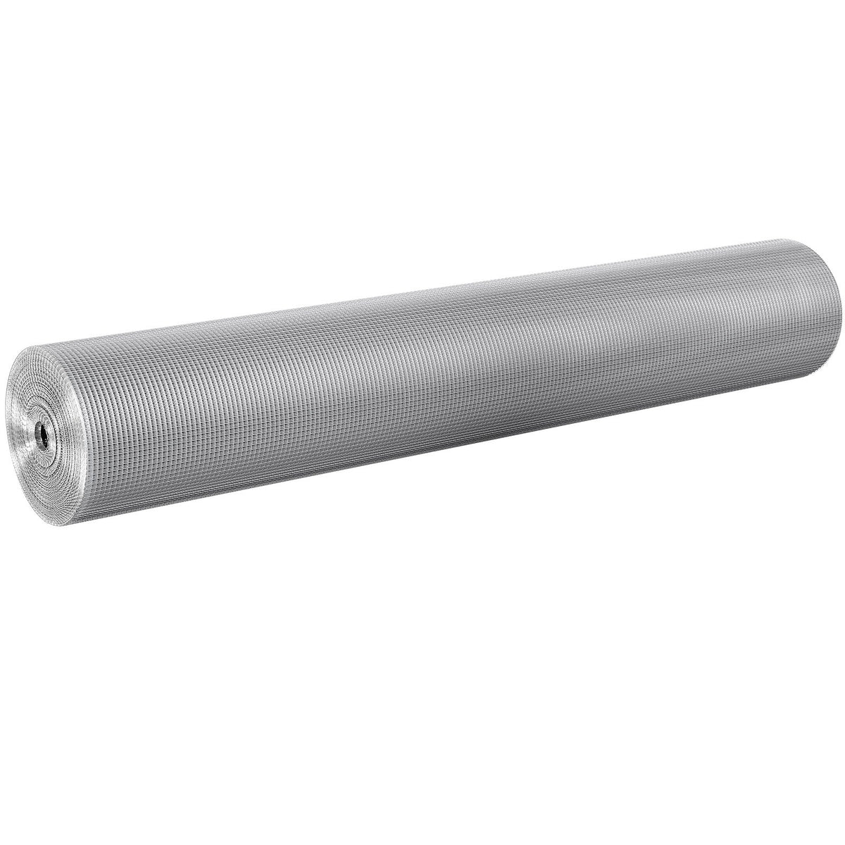 Hardware Cloth 6.35 mm 1220 mm x 30.48 m 23 Gauge Chicken Wire Fence, Hot-Dip Galvanized After Welding Metal Wire Mesh Roll, Garden Plant Welded Fencing Roll Supports Poultry Netting Cage Fence